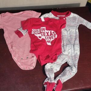 'Someone In Texas Loves Me' BABY BUNDLE Size 6-9 (N8)